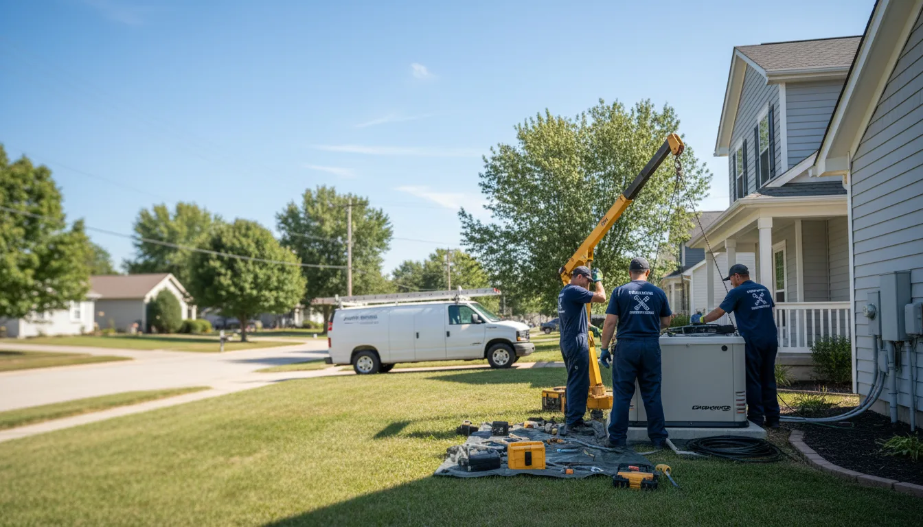 Generator Installation in Winnsboro, LA near me